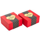 8" UV Coating 2 Pack Gift Boxes Embossing Rectangular Gift Box